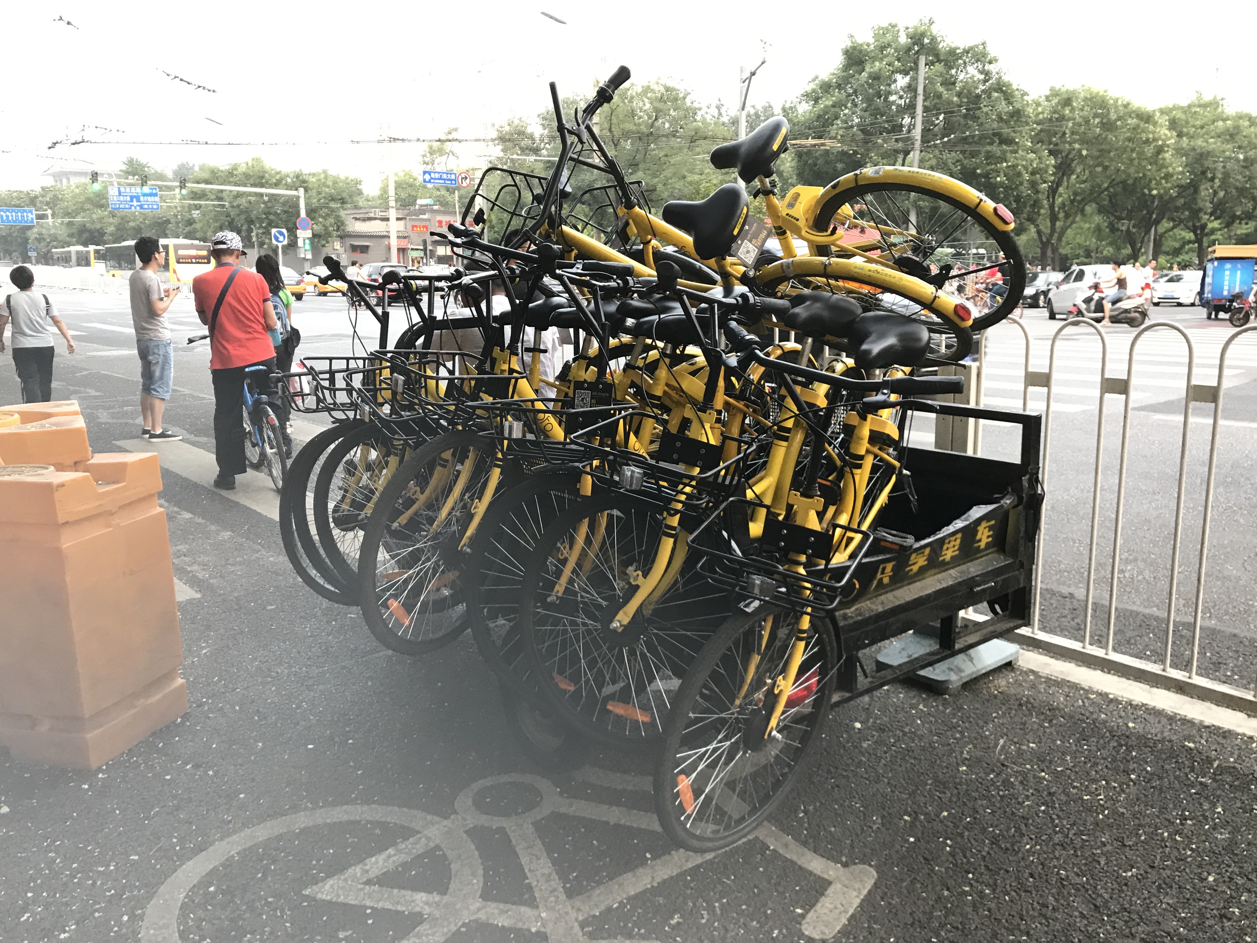 Ofo bike in Bejing